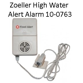 Pictured is the Zoeller High Water Alarm for Submersible sump pump pits. 